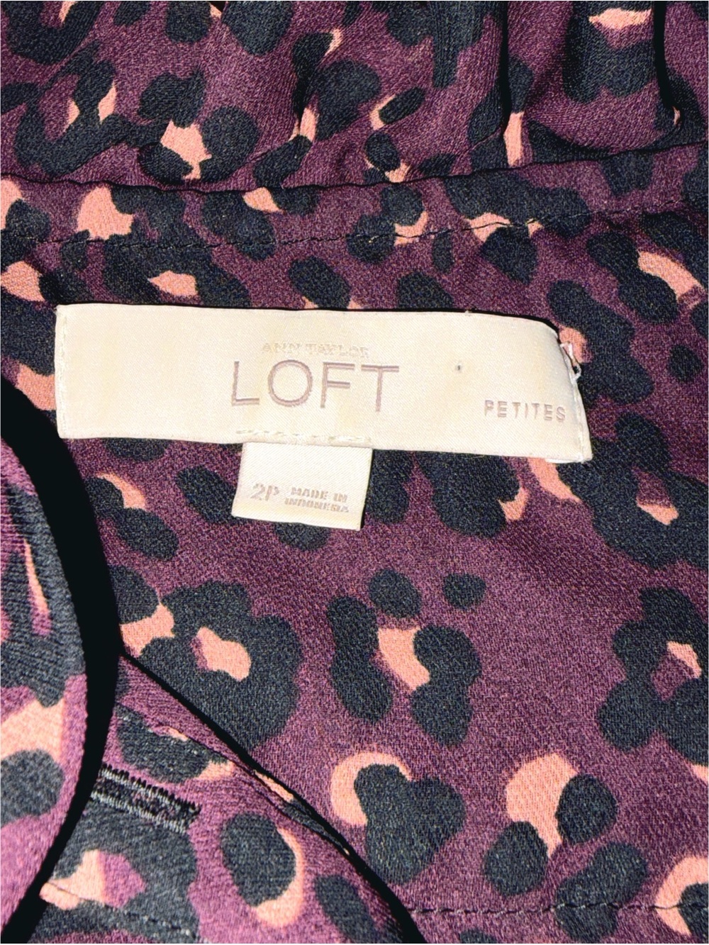 Loft leopard print dress - Picture 4 of 5